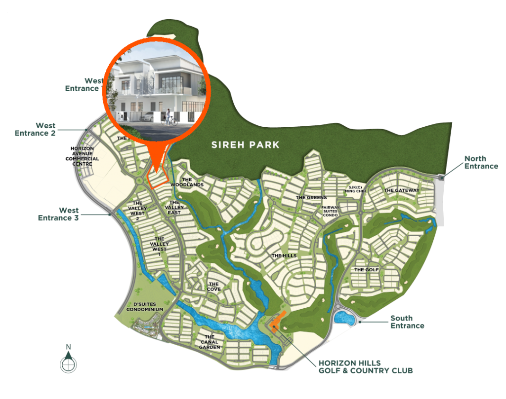Master Plan-The Woodlands-Link Home
