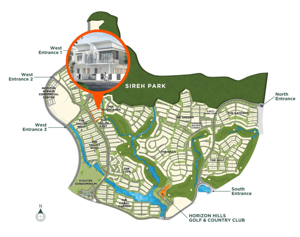 Master Plan-The Woodlands-Link Home